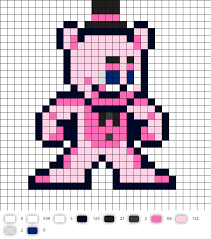 Funtime Freddy Perler Bead Pattern Sister Location Perler Bead Art Perler Patterns Perler Beads