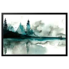Bjorksta Picture And Frame Watercolor Black 30 X46 Ikea In 2020 Pictures Landscape Big Art