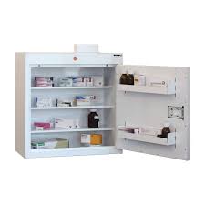 Find your medicine cabinet easily amongst the 211 products from the leading brands (favero health, villard, inmoclinic,.) on medicalexpo, the medical equipment specialist for your professional purchases. Sunflower Medical Medicine Cabinet 66 X 60 X 30cm With Three Shelves Two Door Trays And Warning Light Medicalsupplies Co Uk