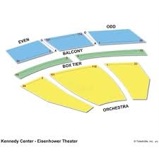 Kennedy Center Seating Chart Kennedy Center Eisenhower