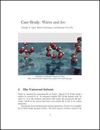 A student has to choose a good topic and base it on some concrete case study. Case Studies