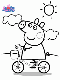 Foster the literacy skills in your child with these free, printable coloring pages that can be easily assembled int. Peppa Pig Coloring Pages Printable Free Coloring Pages Coloring Library