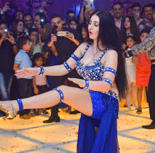 صور صافيناز ببدلة رقص لون ازرق Blue Dresses Style Safi