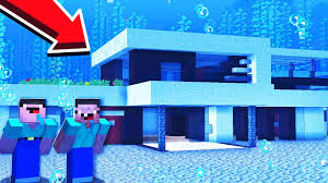 Is there a way to kill unspeakable in minecraft? 2 Noobs Build An Underwater Mansion Youtube