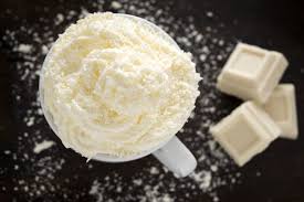 Chantilly Au Chocolat Blanc Recette Chantilly Au Chocolat Chocolat Blanc Recette De Chantilly