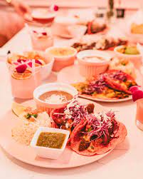 Check out our pink taco bar selection for the very best in unique or custom, handmade pieces from our shops. Taquero Mucho Austin S Newest All Pink Mexican Restaurant Koko