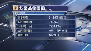 回報唔及其他新股？】分析:紫金黃金國際首掛難倍升| Now 新聞
