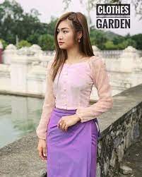Pin By Gissel Jennifer Rios On Sewing Myanmar Traditional Dress Traditional Dresses Designs Traditional Dresses