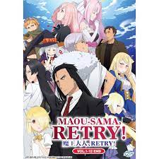 Anime DVD Maou-sama, Retry! Vol. 1-12 End | Shopee Malaysia