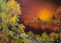 Paint like Bob Ross in Holly, MI! at the RAAD