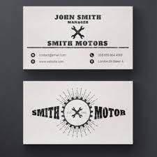 White mechanic business card design # 2501021. Free Psd Car Repair Service Business Card