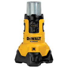 Dewalt 20 Volt Max Lithium Ion Corded Cordless Led Large Area Jobsite Light With Tool Connect And Built In Charger Tool Only Dcl070 The Home Depot