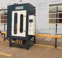Automatic Frosted Glass Machinery Vertical Glass ...