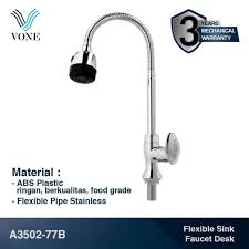 Anda hanya perlu mempertimbangkan model serta material pembuatannya untuk mendapatkan harga yang sesuai bujet. Jual Vone A3502 77b Keran Kran Air Fleksibel Angsa Sink Wastafel Cuci Piring Tanam Abs Terbaru Juni 2021 Blibli