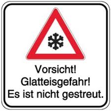 Vorsicht dachschnee vorlage / warnschild achtung erhohte rutschgefahr auf der treppe bei schnee und regen : Individuelle Winterschilder Fur Ihr Betriebsgelande Einfach Gestalten