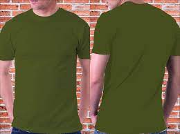 Warna ini sudah familiar dan memberikan kesan sejuk kepada mata yang melihat. Mockup Kaos Polos Hijau Army Kaos Baju Kaos Desain