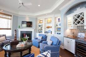 Beach Vacation Home Traditional Family Room Houston Creative Touch Interiors Traditional Family Rooms Family Room Blue Family Rooms
