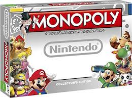 Jetzt Wird Es Zeit Dass Die Figuren Aus Der Virtuellen Videospiel Welt Zu Den Helden Im Weltweit Beliebtesten Brettspiel Werden Nintendo Monopoly Brettspiele