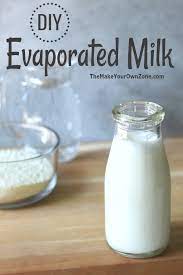 Cream, powdered milk, rice milk, oat milk, nut milk, quinoa milk and coconut milk are some of the substitutes for evaporated milk in your kitchen. Diy Evaporated Milk The Make Your Own Zone