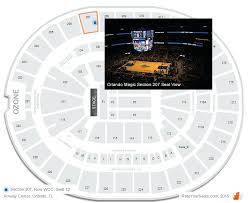 all the orlando magic arena seating capacity miami