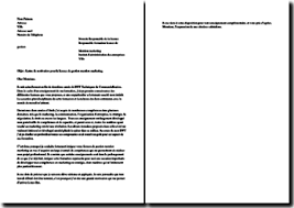 Lettre facile à modifier avec word. Lettre De Motivation Licence Droit Economie Gestion Mention Gestion