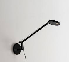 We have looked at artemide and write about our impressions! Wall Light Demetra Micro Wall Polished Black H55cm L50cm Led Artemide Nedgis Lighting