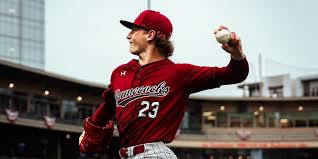 A look at South Carolina Friday starter Jake McCoy