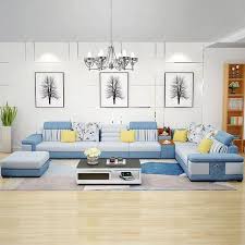 Hot Sale Simple Modern Washable Fabric U Shape Corner Sectional Sofa For Living Room Living Room Sofa In 2020 Corner Sofa Design Corner Sectional Sofa Living Room Sofa