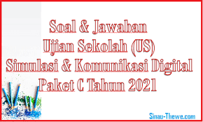 Kunci jawaban dan pembahasan matematika latihan 1 ini mencakup 40 soal pilihan ganda dan 5 soal uraian. Soal Jawaban Ujian Sekolah Mapel Skd Tahun 2021 Paket C Sinau Thewe Com