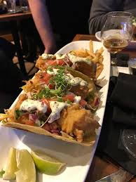 Best fish tacos greensburg pa. Fish Tacos And Salmon Entree Picture Of City Works Pittsburgh Tripadvisor