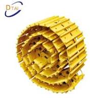 Excavator Bulldozer Track Pad Roller Shoe Swamp Steel Track ...