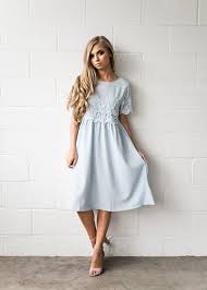 Light Blue Crochet Midi Dress Jessakae New Arrivals Blue Dress Crochet Dress Midi Dress Fashion Style Womens F Modest Dresses Dresses Crochet Midi Dress