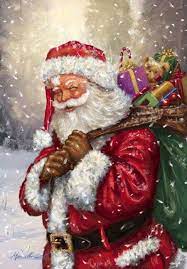 Pin Di Rosam Su Yule Santa S Babbi Natale Vintage Babbo Natale Immagini Di Natale