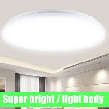 It boasts a streamlined, contemporary design that will complement your existing molding or. Ceiling Light 12w 18w 24w Led Panel Lamp Down Light Surface Mounted Ac 220v Modern Lamp For Home Led Ceiling Lighting 6500k Buy At A Low Prices On Joom E Commerce Platform