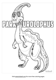 Click on the html link code below. Parasaurolophus Coloring Pages Free Dinosaurs Coloring Pages Kidadl