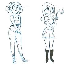 More than 600 free online coloring pages for kids: Cute Girl Drawings Blog Kathy Macdonald Animator