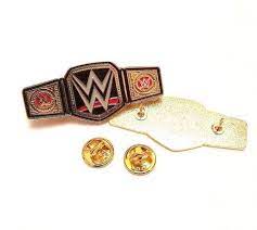 Wwe Wwf Ecw Enamel Pin World Heavyweight Champion Belt Wrestling Hasbro Lapel Enamel Metal Pin Badge Enamel Pins Belt Metal Pins