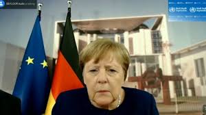 Angela dorothea merkel (née kasner; Can You Hear Me Now Angela Merkel Faces Technical Difficulties During A Video Conference Youtube
