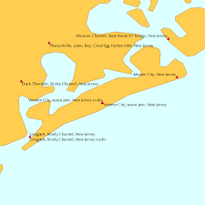 Ventnor City Ocean Pier New Jersey Sub Tide Chart