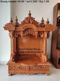 Pooja Mandir For Home Temple In India Usa Australia Ma Enterprise Pooja Room Door Design Pooja Mandir Pooja Rooms