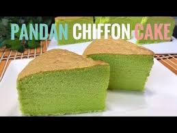 Pandan Chiffon Cake With Coconut Milk Recipe Cooking Asmr Youtube Pandan Chiffon Cake Chiffon Cake Milk Recipes