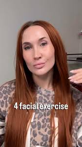 Repeat each exercise 20 times in the morning and evening 👌🏼,  #facefitness, #facialexercises, #facialyoga, #faceworkout, #naturalbeauty,  #antiaging, #skincaretips, #beautyroutine, #glowingskin
