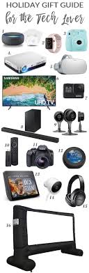 Holiday Gift Guide For Tech Lovers For The Love Holiday Gifts Christmas Gifts Apple Watch Tv Gift Guide Forthel Cool Tech Gifts Tv Gift Tech Gifts