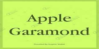 Apple Garamond Font Family Dafont Free