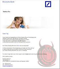 Your pin is securely stored on your device. Deutsche Bank Ag Telefon Pin Internetbetruger Versenden E Mails Im Namen Der Deutschen Bank Ag