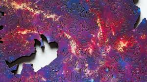 Test your patience with this extreme puzzle challenge. Mind Bending Galaxy Jigsaw Puzzle With No Shape Or Edges