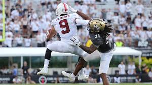 Brown is a listed 5'11.5, without the height or frame that some receivers have. Osiris St Brown Football Stanford University Athletics