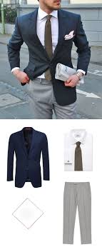 Look Of The Week German Menswear Perfected Blazer Outfits Men Blue Blazer Outfit Men Mens Fashion Casual