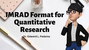 Abstract most scientic papers are prepared according to a format called imrad. Imrad Format For Quantitative Research Ppt Youtube