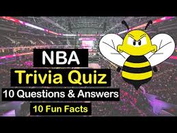 Because so many people love sports with a fanatic passion, trivia about sporting events makes for some of the best ice breaker questions around. Nba Quiz Video 10 Fun Interesting Questions Quiz Beez